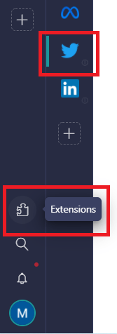 Extensions Desktop Hub