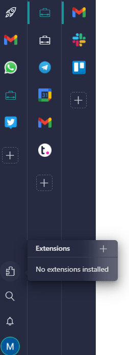 cp extensions Desktop Hub