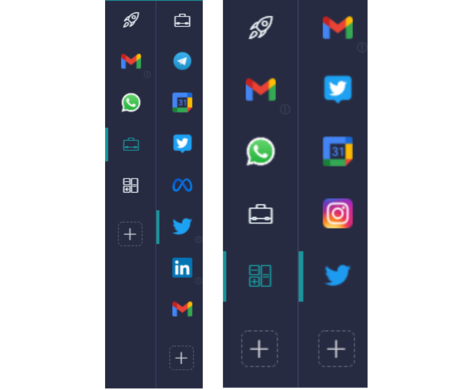 Desktop Hub workspaces