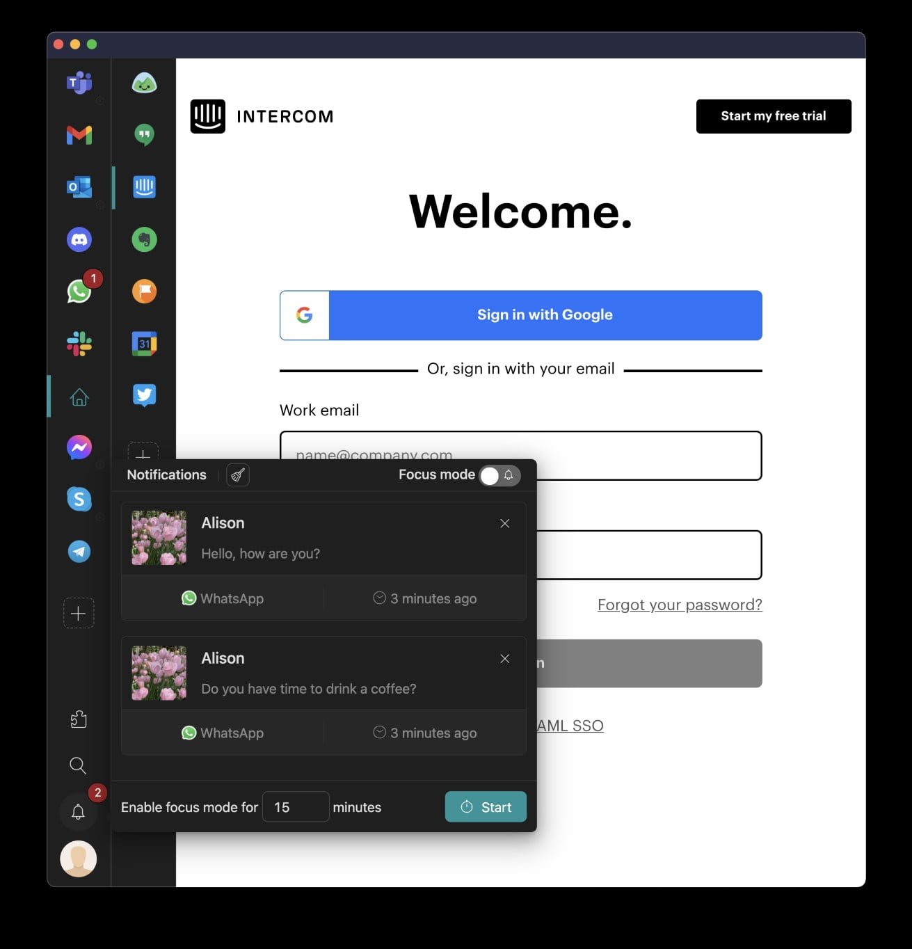 Which Desktop Hub features help you improve productivity?