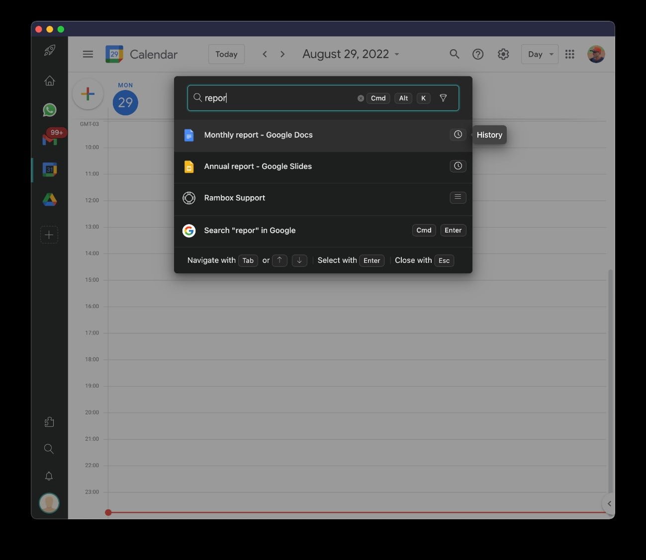 Which Desktop Hub features help you improve productivity?