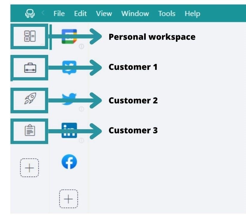 Desktop Hub’s Workspaces
