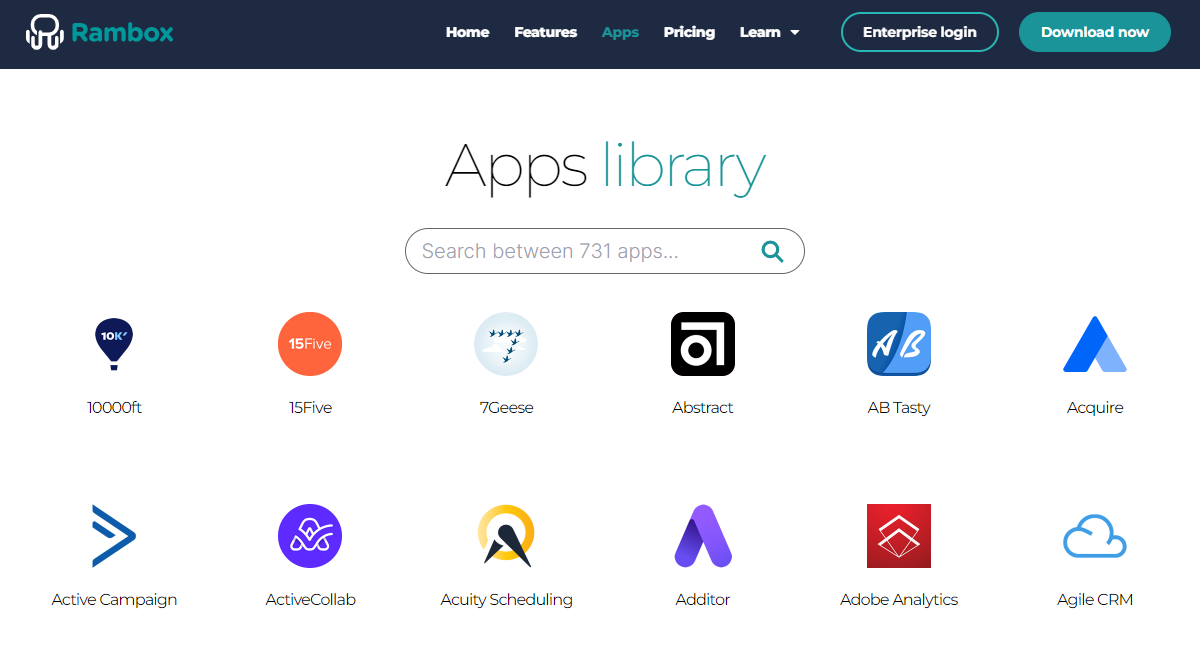 Desktop Hub Apps