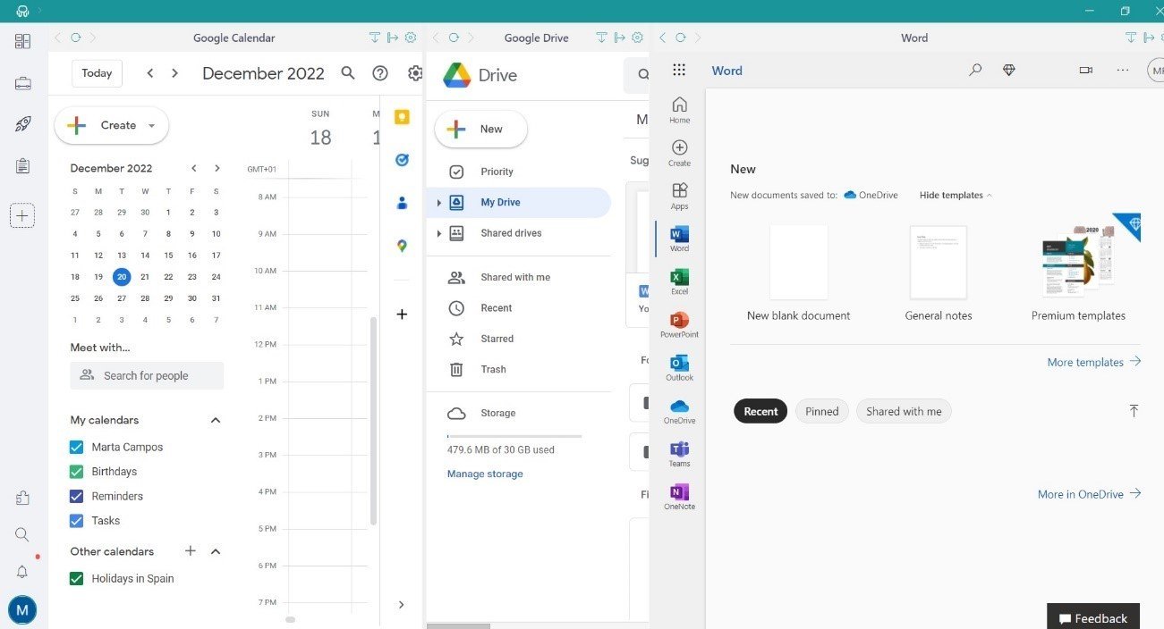 Desktop Hub for freelancers