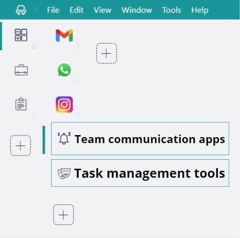 Desktop Hub workspaces