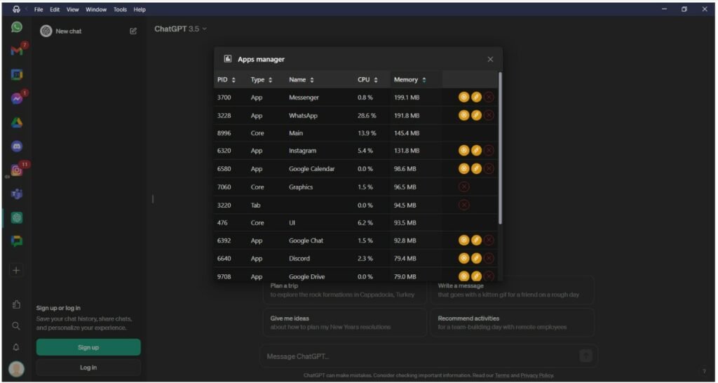 consumption Desktop Hub- Desktop Hub App manager