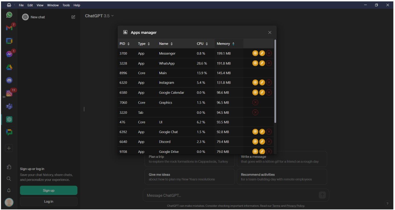 consumption Desktop Hub- Desktop Hub App manager