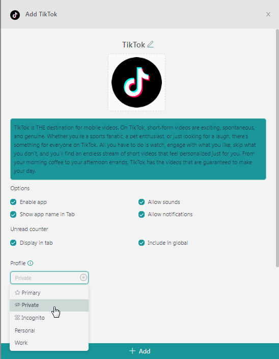 can you have multiple tiktok accounts