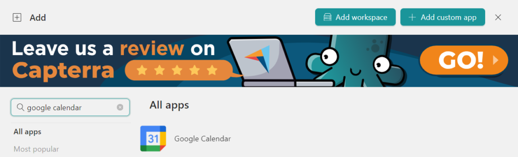 add google calendar desktop app Desktop Hub