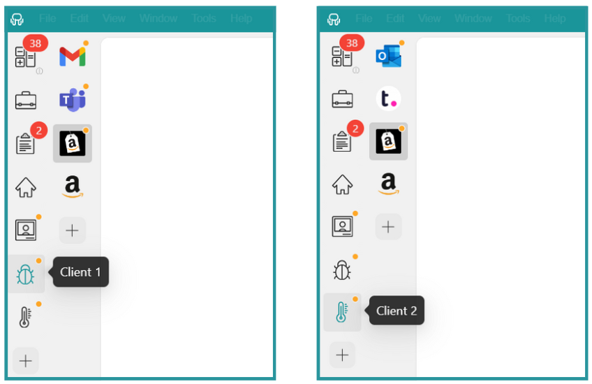 How to switch Amazon accounts on laptop-Desktop Hub Workspaces
