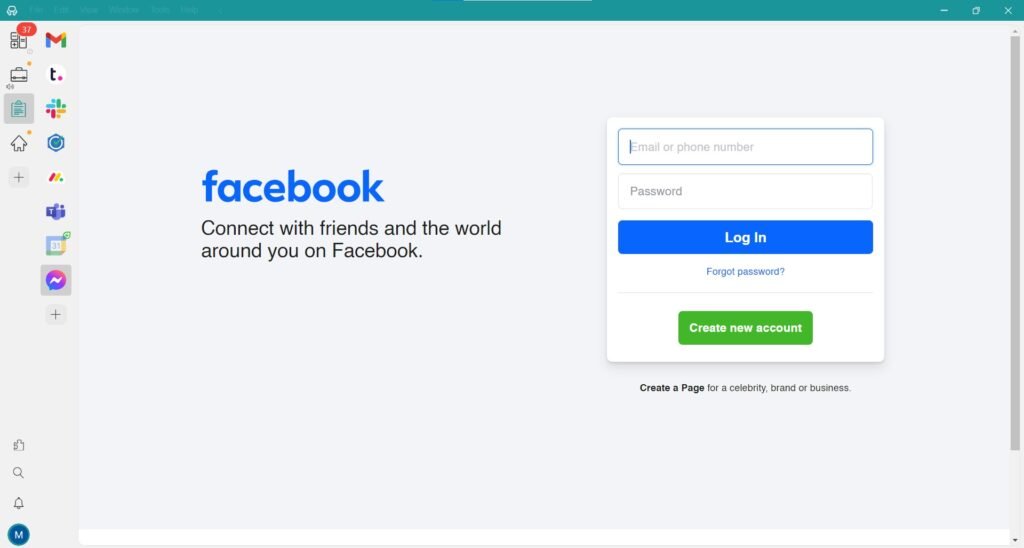 Sign in to Messenger in Desktop Hub - What is the easiest way to use Facebook Messenger without the app