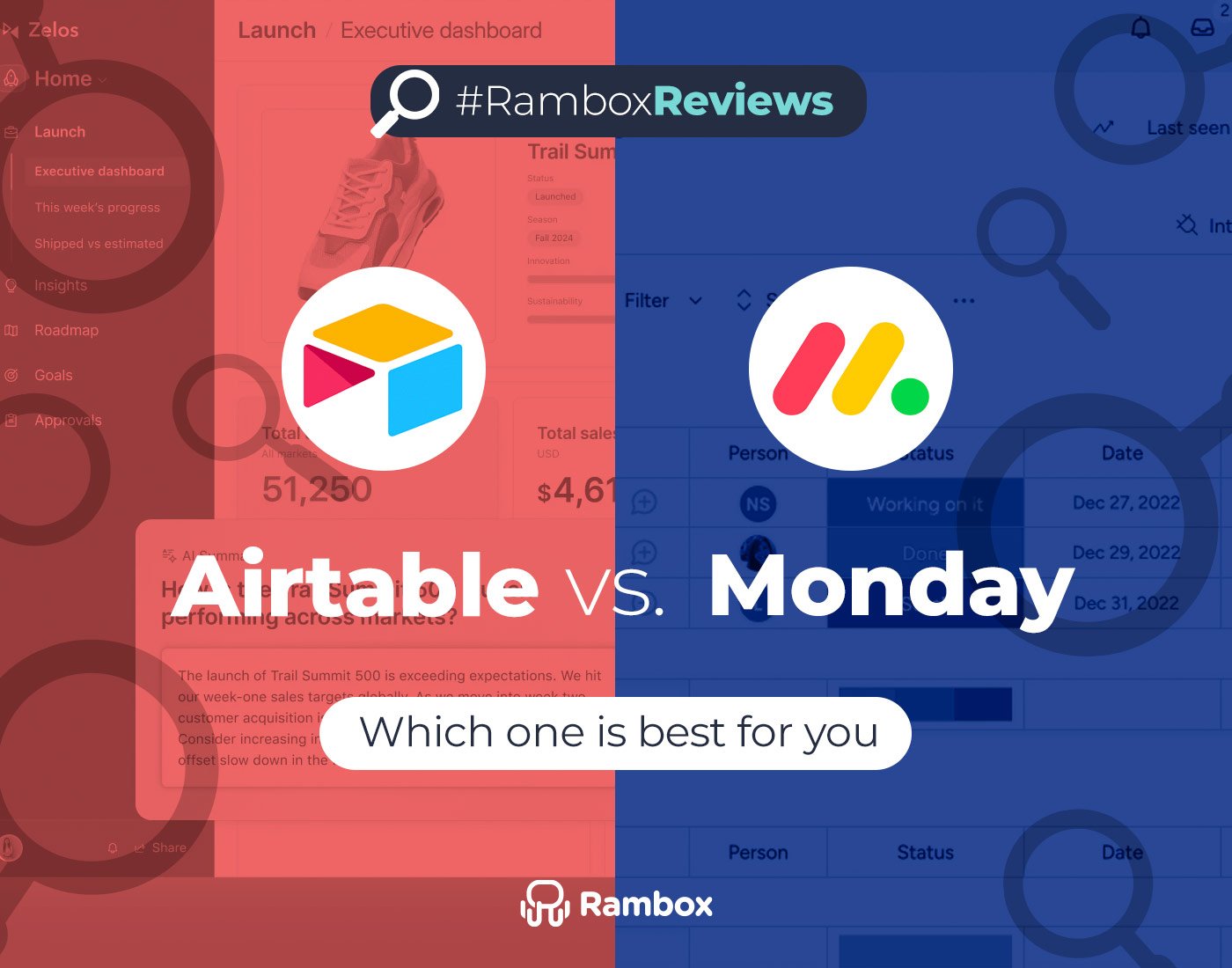 Airtable vs Monday
