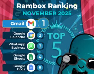 November 2025's most-used apps on Desktop Hub