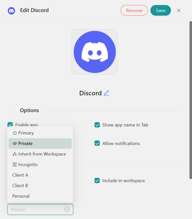 Configure Discord in Desktop Hub