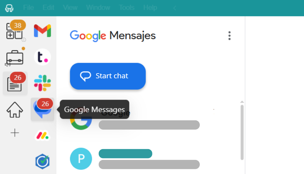 Android Messages for PC - Desktop Hub