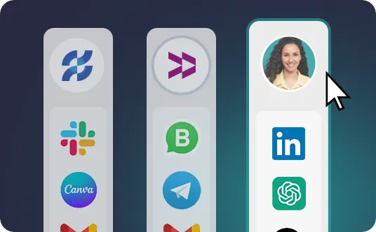 Desktop Hub workspaces for organizing apps by project, role, or client