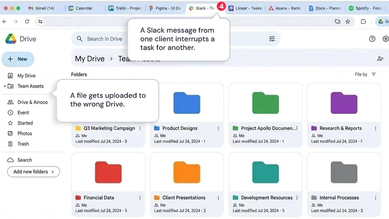 Client workspaces for freelancers in Desktop Hub